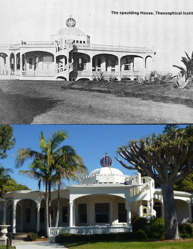 Mieras Hall is one of the few theosophist buildings that still stands. This is where the university president  conducts his business. Lucky guy...