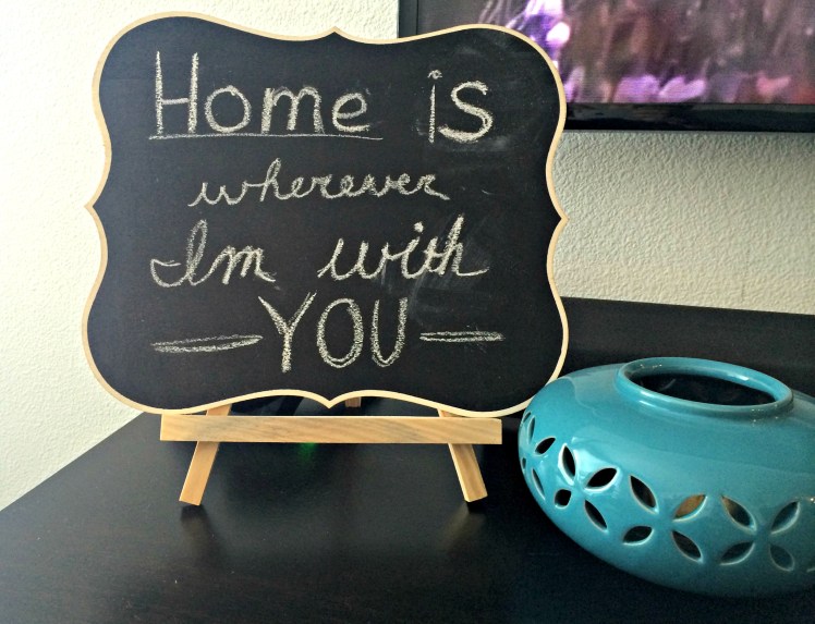 home is...