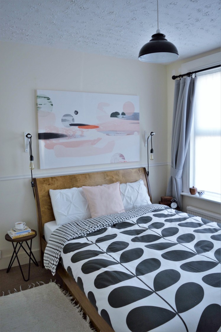 Bedroom Update with Photowall Canvas & Orla Kiely Duvet