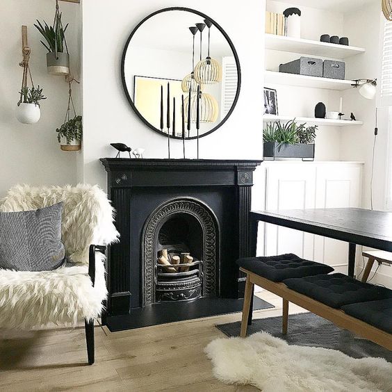 Victorian Fireplace - hello haus