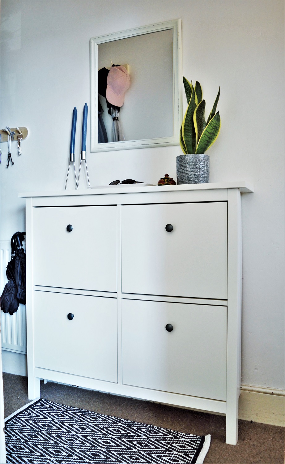 Ikea Hemnes shoe cupboard